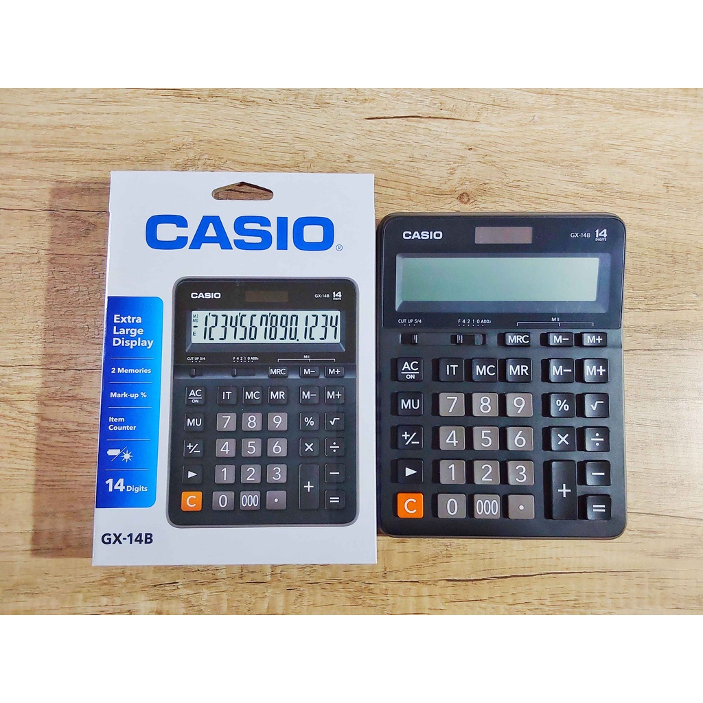 

CALCULATOR CASIO GX-14B / CASIO GX-14B / KALKULATOR CASIO