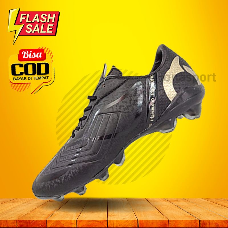 SEPATU BOLA ORTUSEIGHT ORTUS EXTEND HITAM GRADE ORIGINAL 100% TERBARU KOMPONEN OLAHRAGA PRIA