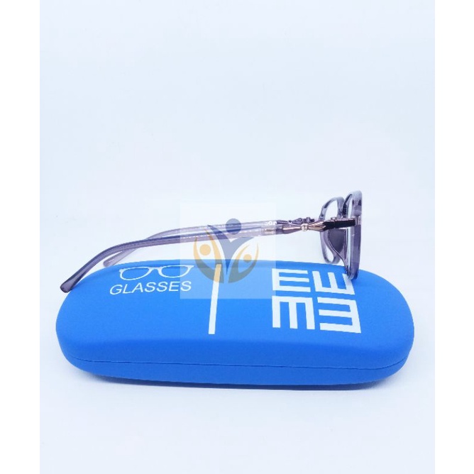 Kacamata frame TR90 wanita craft temple