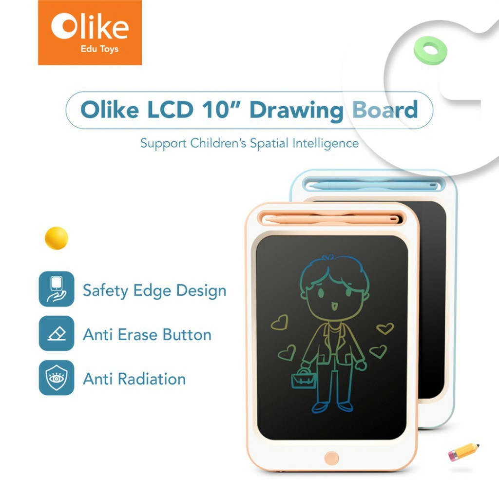 Gramedia Gorontalo - Olike Lcd Drawing Board 10 Inch