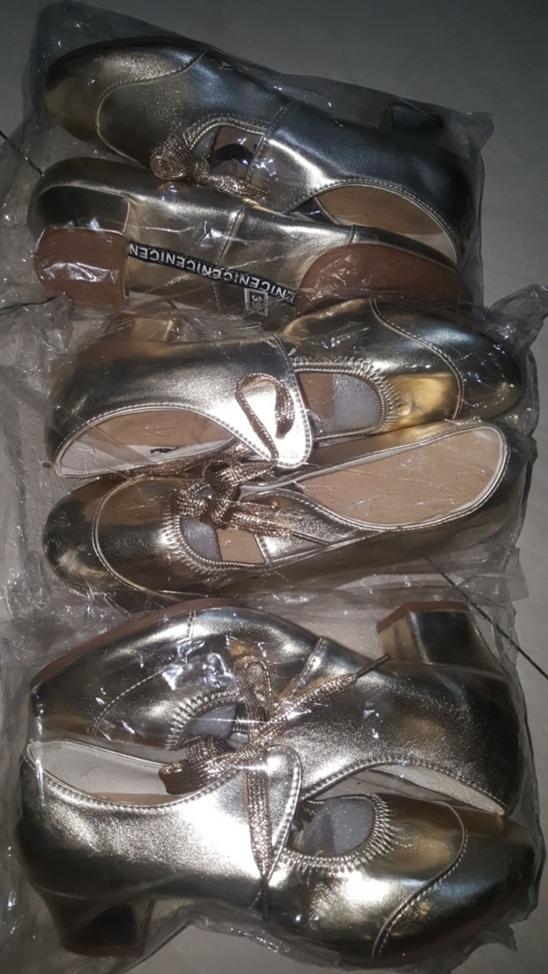 Sepatu Line Dance Wanita Oxford Tali