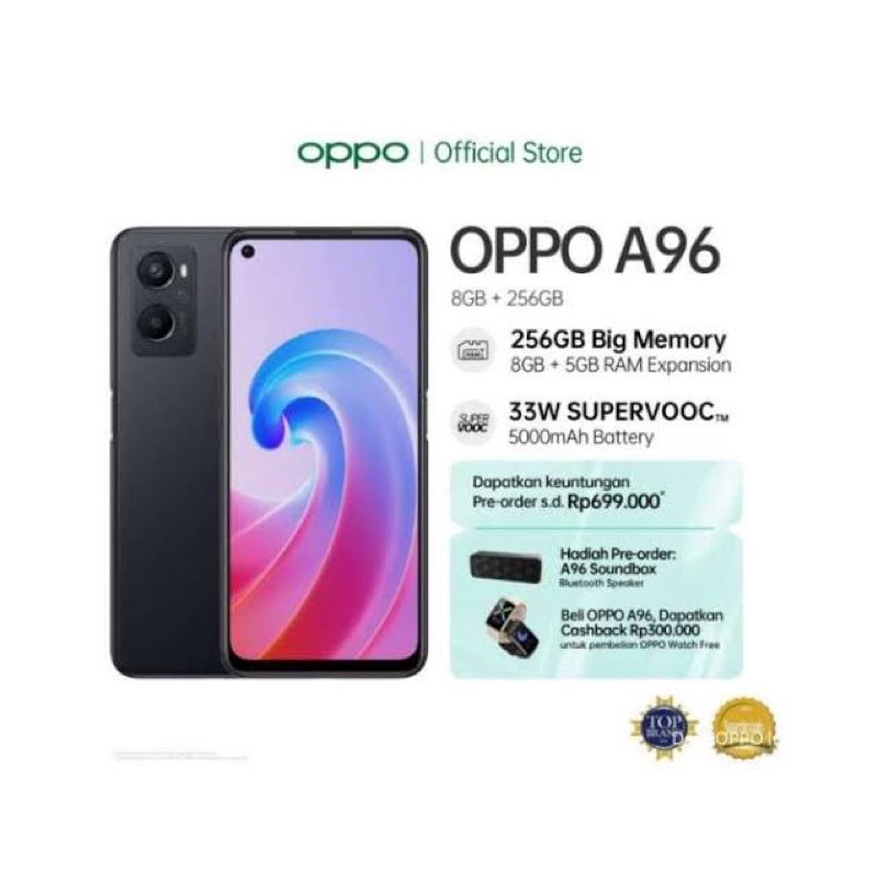 OPPO A96 RAM 8/256GB