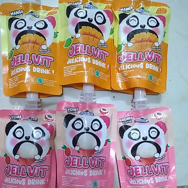 JELLVIT Jelicius DRINK 70ml (1 Pack isi 10 bks)