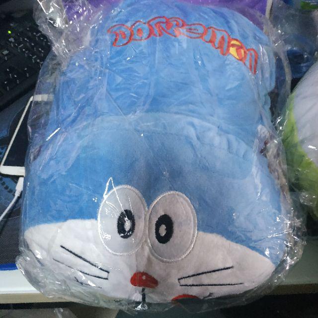 Boneka Bantal Selimut (3 In 1) / Bonmut Karakter (model Quilt Cotton) Totoro Hellokitty And Friends