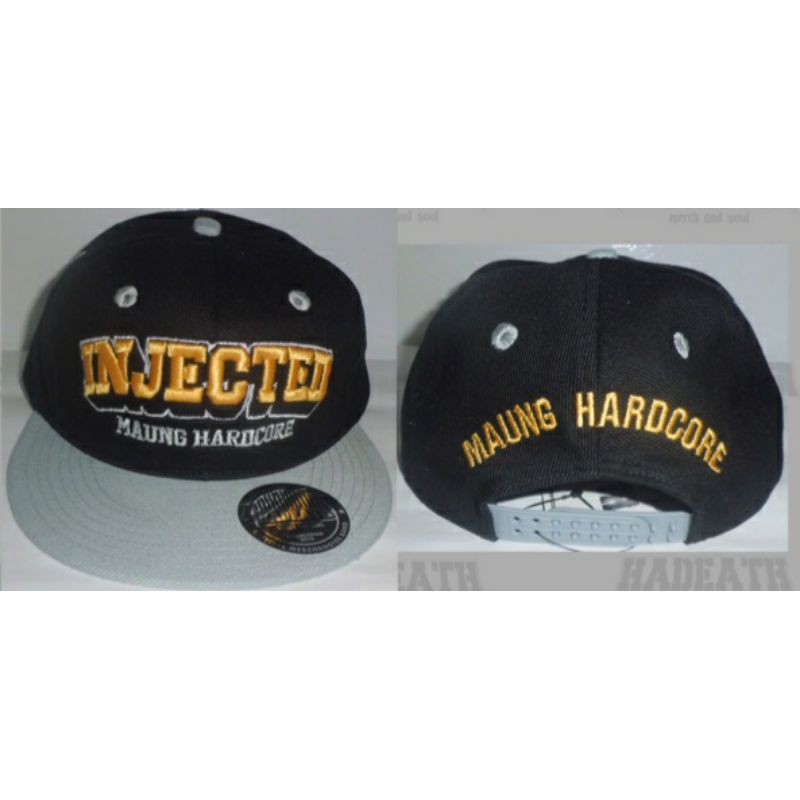 TOPI SNAPBACK BAND HARDCORE INJECTED ORI HADEATH