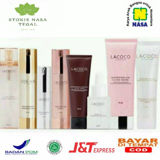 Paket Lengkap Lacoco En Nature Original 100% Produk Nasa
