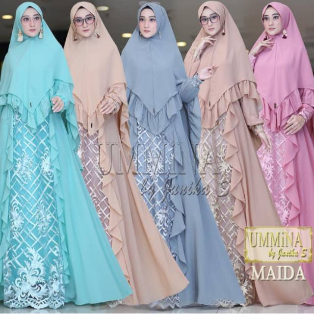 Gamis syari maida by ummina original
