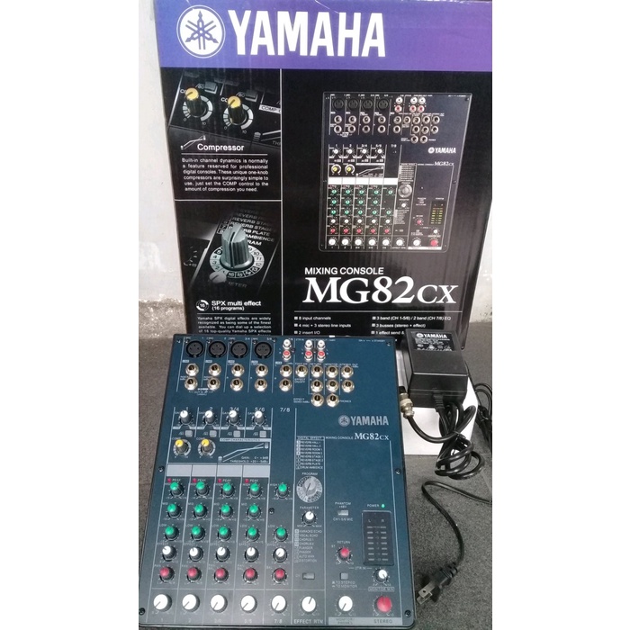 Mixer Yamaha MG82 CX (8 Channel)