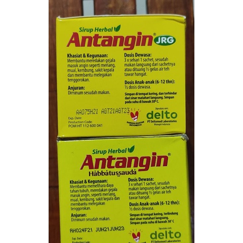 Antangin Cair Jrg Sachet / Antangin Habbatussauda