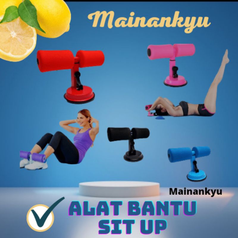 (MAINANKYU) gym fitness sit up bar abdominal latihan perut