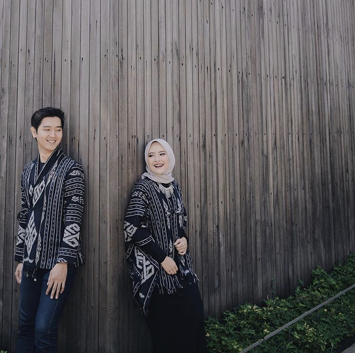 Assojar - Couple Bolero X Vest Tenun (Hitam) / Couple Tenun