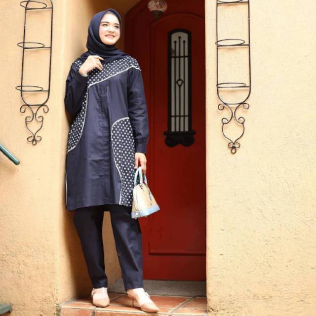 Mora set setelan wanita fashion muslim