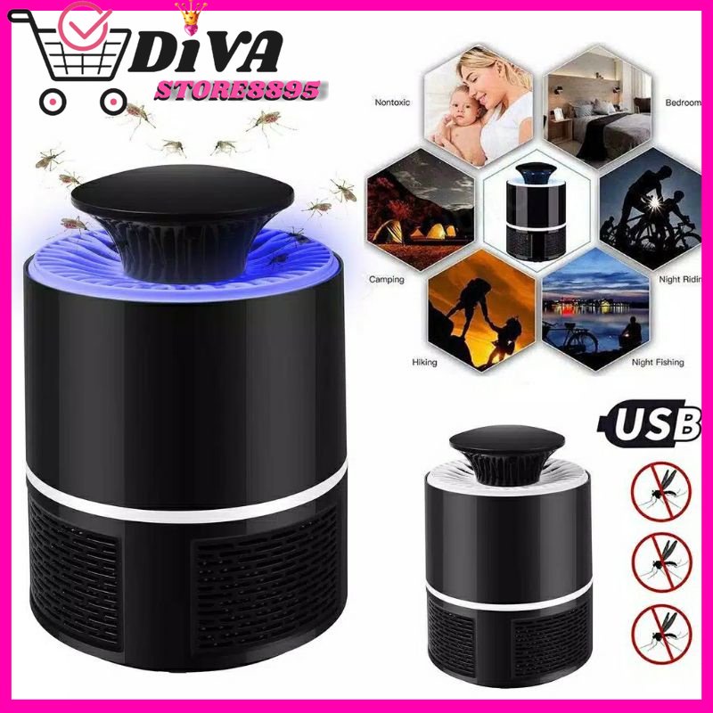 Mosquito Killer Lampu Pembasmi Nyamuk Perangkap Nyamuk LED UV / PERANGKAP NYAMUK DIVA STORE