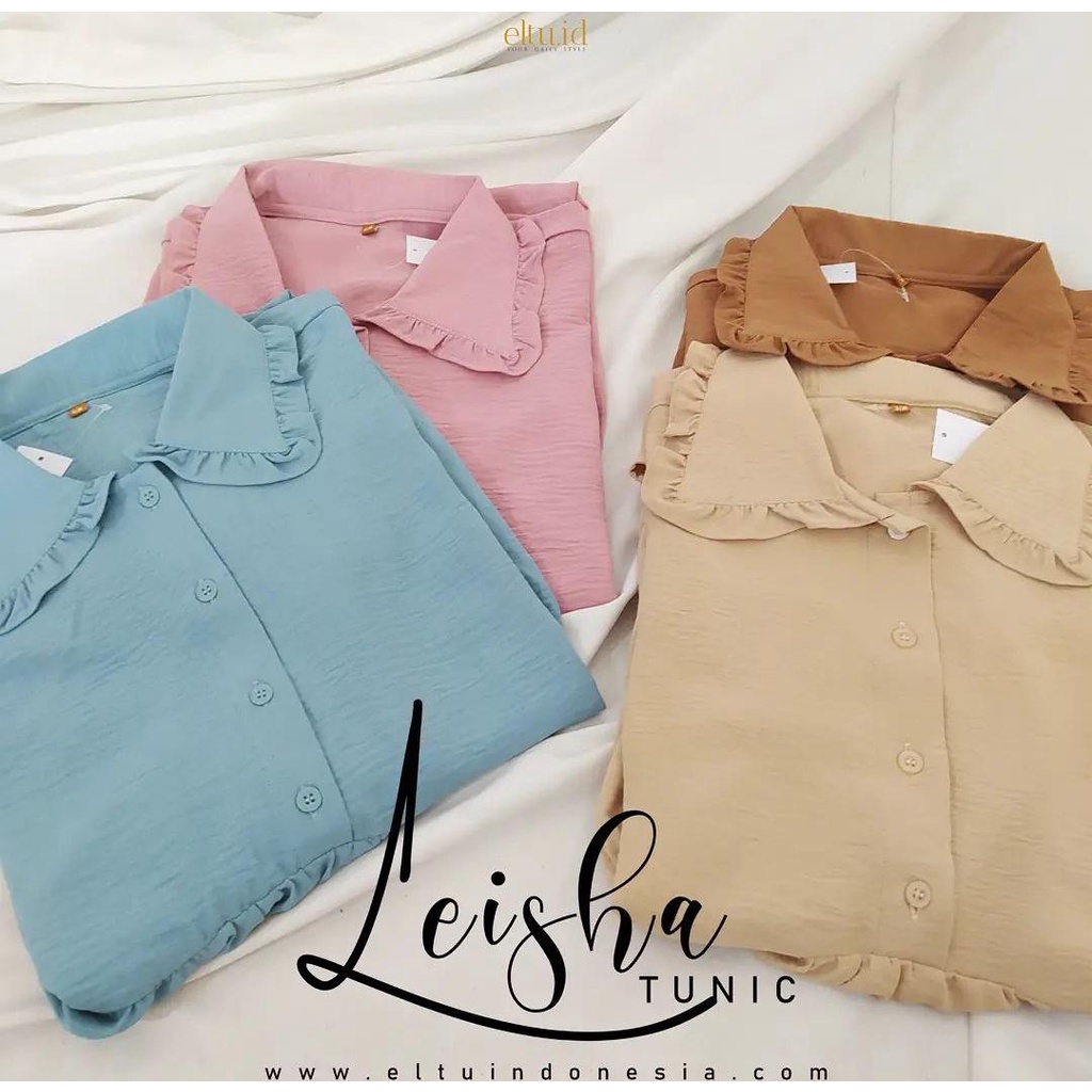 TUNIK CRINKLE BLOUSE LEISHA TUNIC