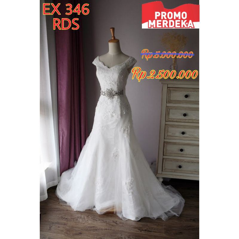 Gaun Pengantin BARU EX 346