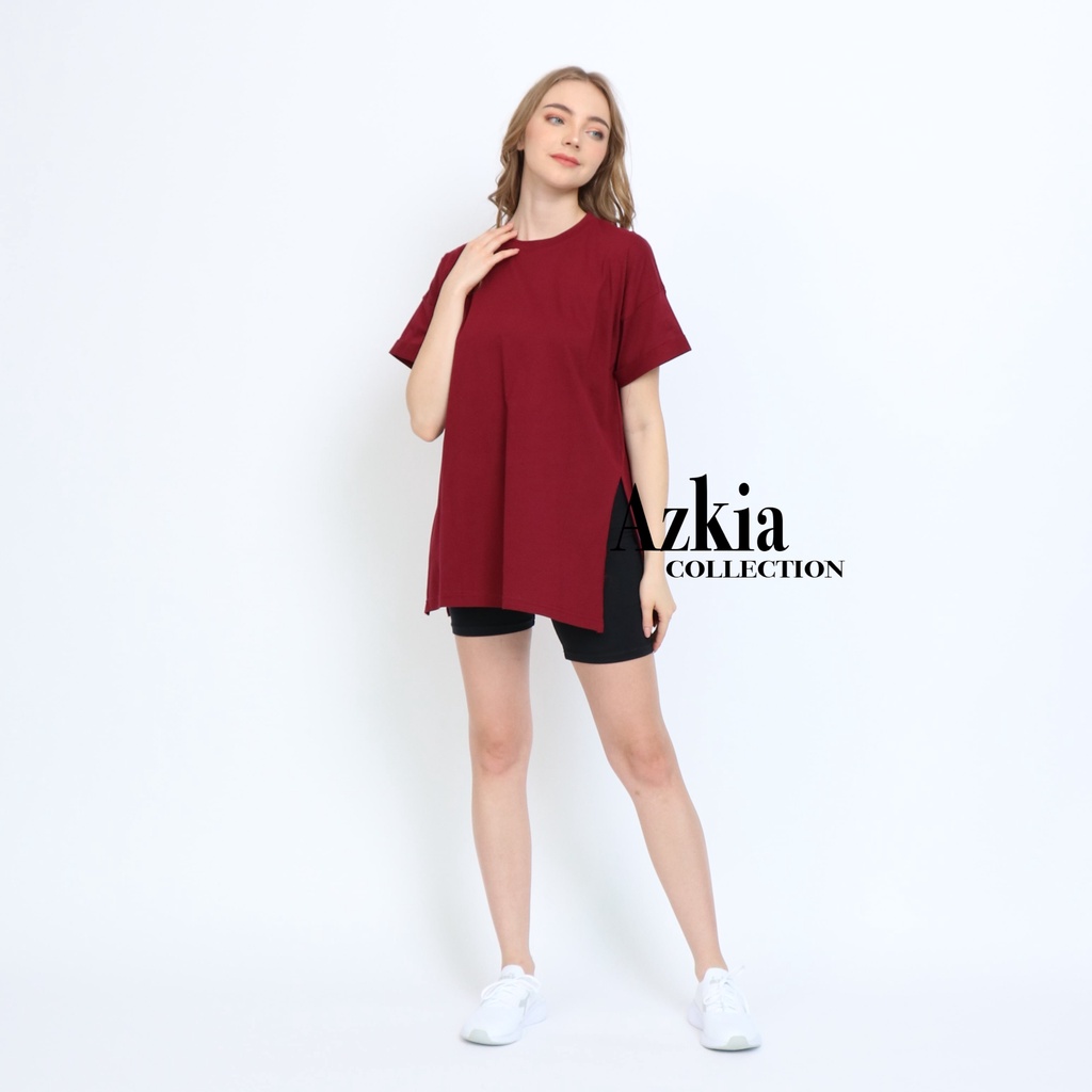 Kaos Oversize polos wanita