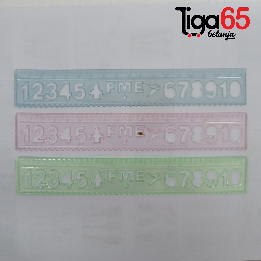 

Penggaris 18Cm #41140 Penggaris Plastik 18Cm Fleksibel