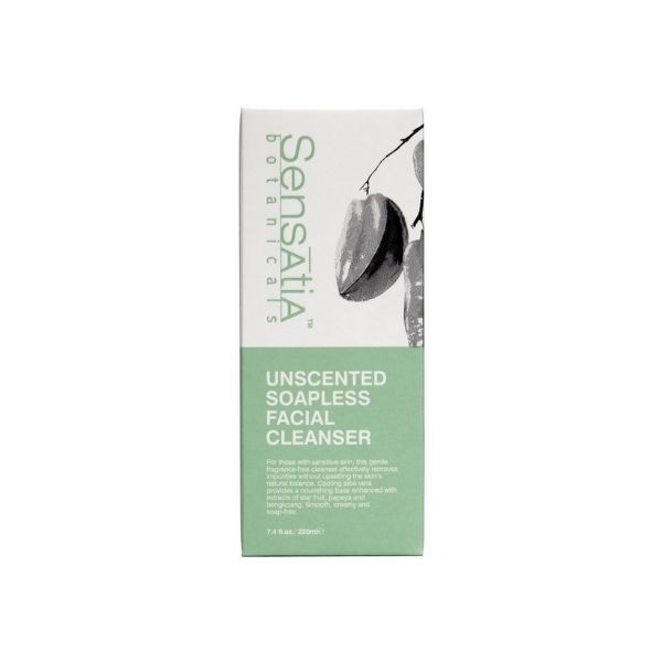 Sensatia Botanicals Unscented Soapless Facial Cleanser - 220ml