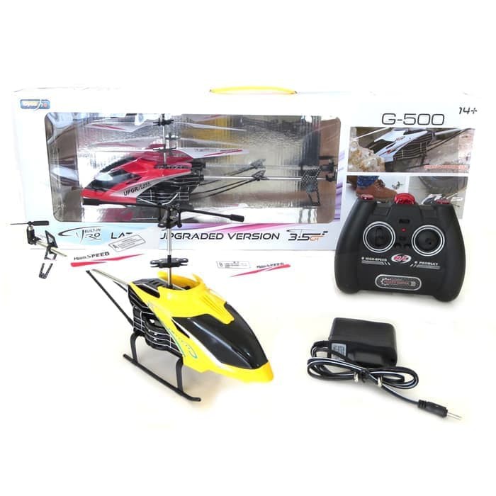 Helikopter Rc - Drone Minion - Box Drone Mini Helicopter Rc 3.5 Channel Gyosho G500 Produk Terbaik