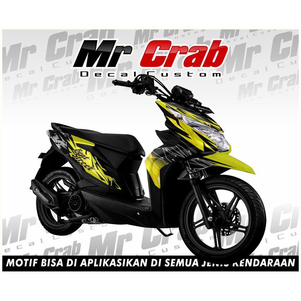 DECAL BEAT STREET - DECAL BEAT STREET ABSTRAK 2017-2019