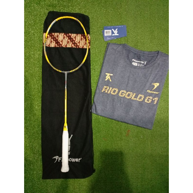 Raket Flypower Rio Gold G1 Original