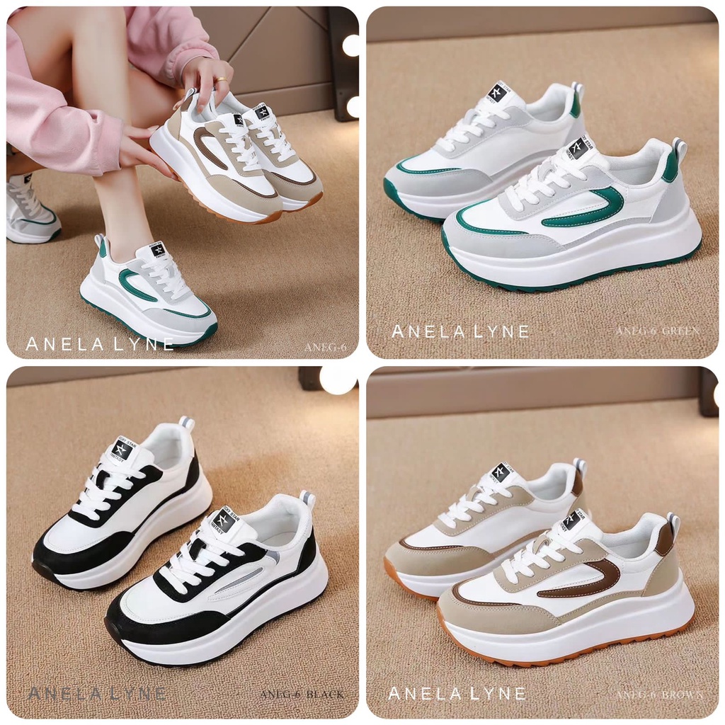 ANELA LYNE SEPATU SNEAKER SATO ANEG-6 ORIGINAL