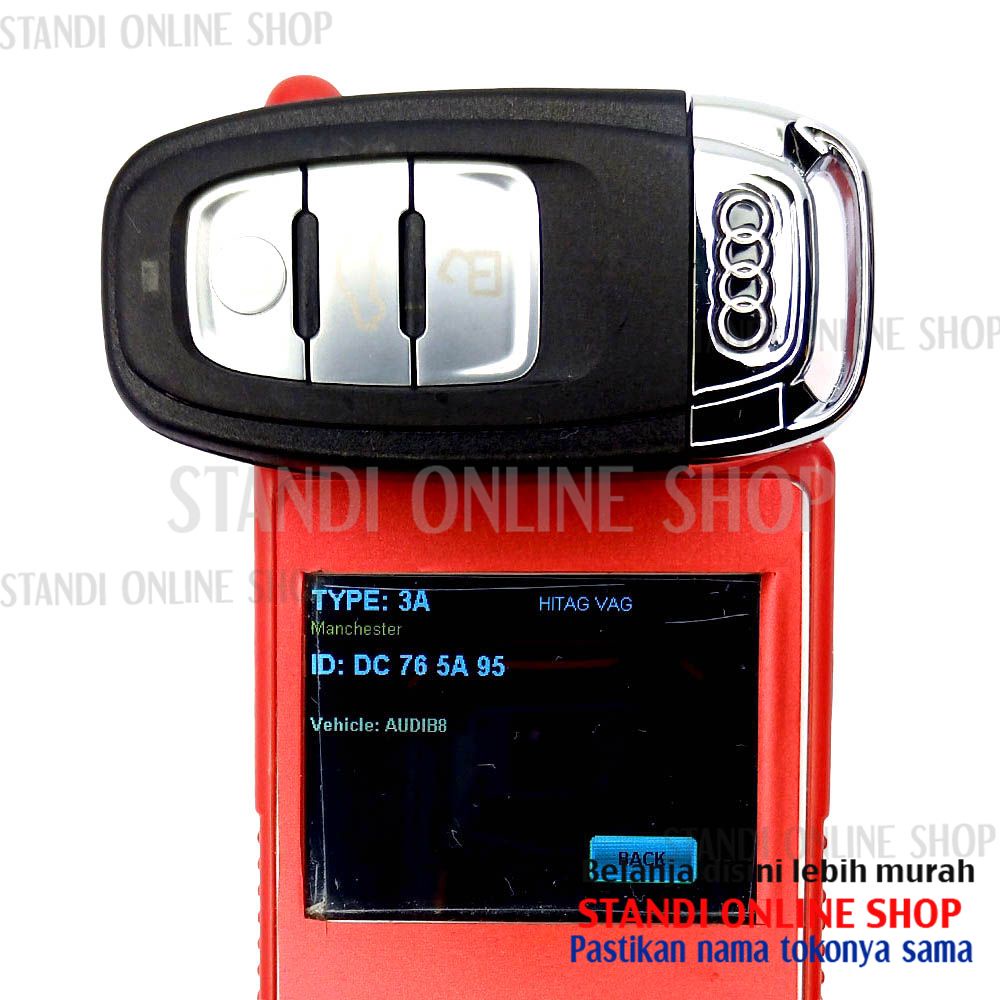 Remote Set Komplit Kunci Smartkey Slot Audi A4 Q5 315Mhz