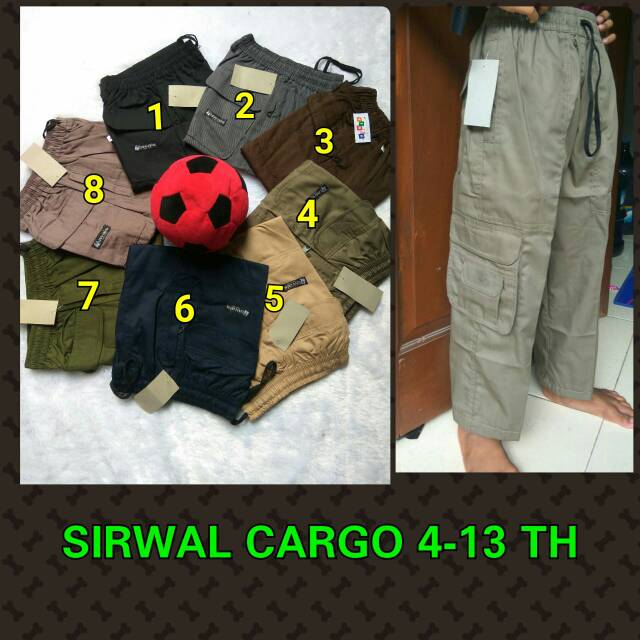 Sirwal Cargo Anak
