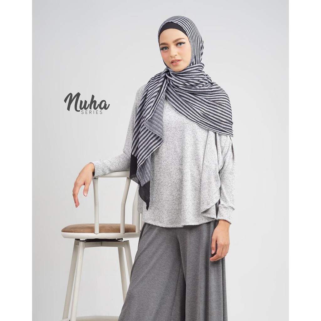 Hijab Rajut Instan Nuha Blaster