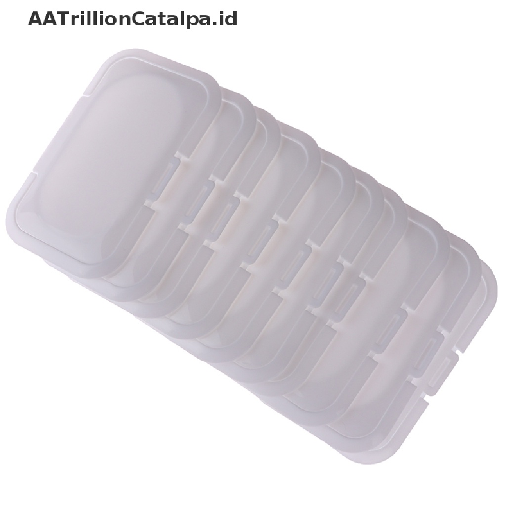 (Aatrillioncatalpa) 1 / 5 / 10pcs Tutup Kotak Tisu Basah Bayi Reusable