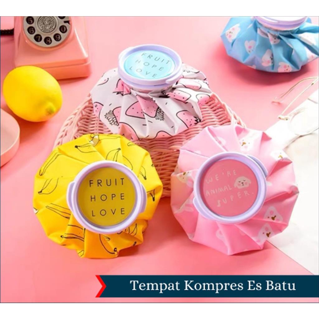 Kantong Kompres Air Dingin Panas Reusable Ice Bag Hot Cold