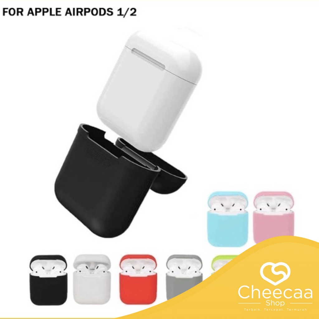 CC (IP08) AIRPOD 1/2 /CASE AIRPODS /SILIKON AIRPOD/ CASE HEADSET IPHONE