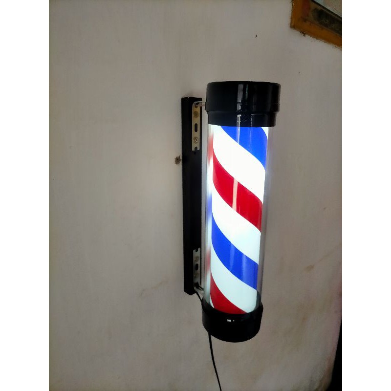 lampu barber shop barbershop barberpole lampu barberpole barber home lampu potong rambut