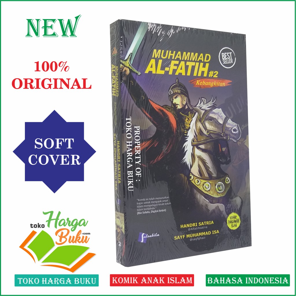 BOX Komik Muhammad Al-Fatih KONSTANTINOPEL SERIES - SLB