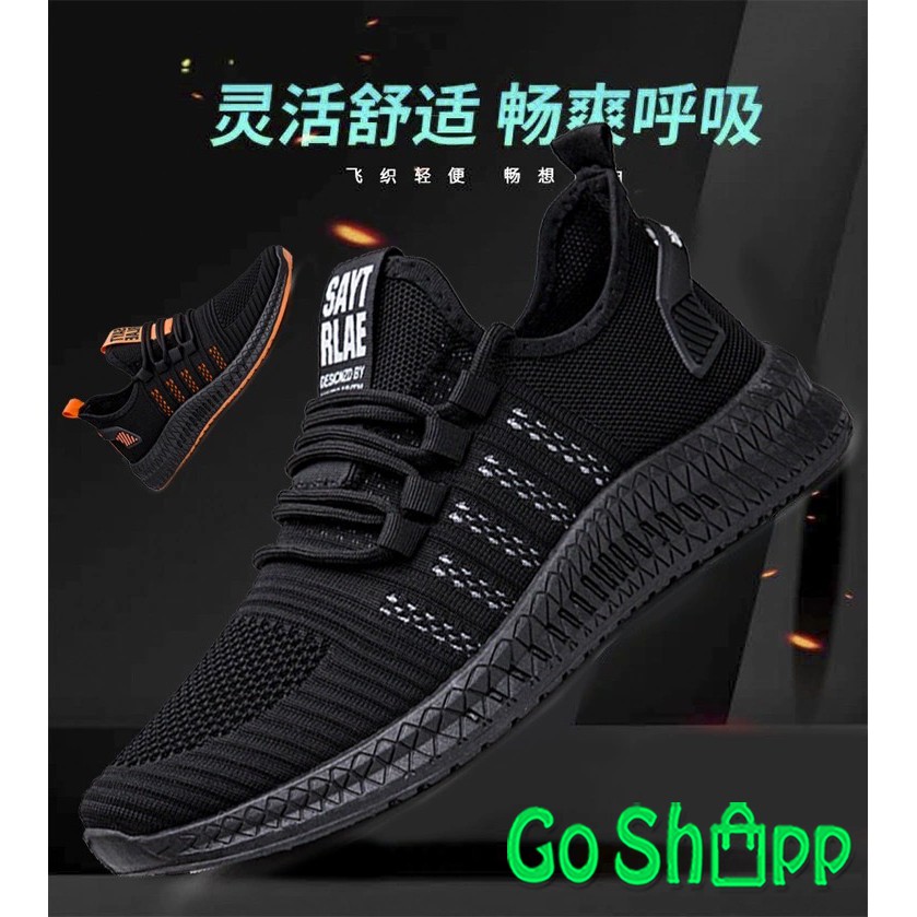 Sepatu Sneakers Pria Import - Sepatu Pria Casual Sneaker Running Sport Premium Import [SP01]