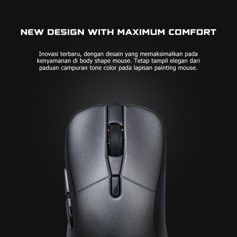 Mouse Digital Alliance Terra USB - DA Gaming Mouse Terra 7 Button With Led Light