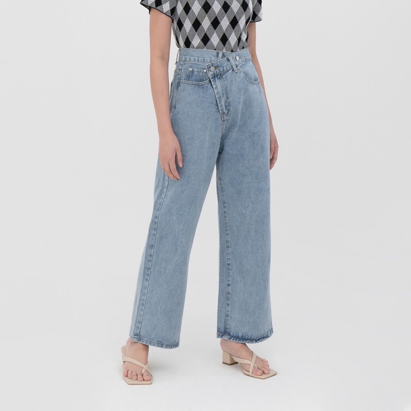 VIERLIN - Jeans 3550 - BAGGY JEANS HIGH WAIST