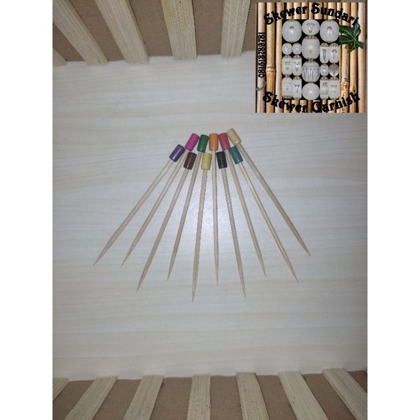 skewer wood / cocktail skewer 10cm (100pcs)