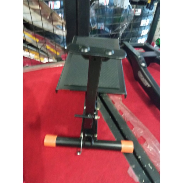 Jackstand Jack Stand Penyangga Standar Tengah HUTECH Trail CRF 150L KLX KTM WR 155  Hitam Universal