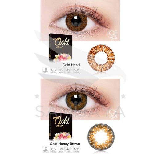 SOFTLENS X2 ICE SILVER dan GOLD