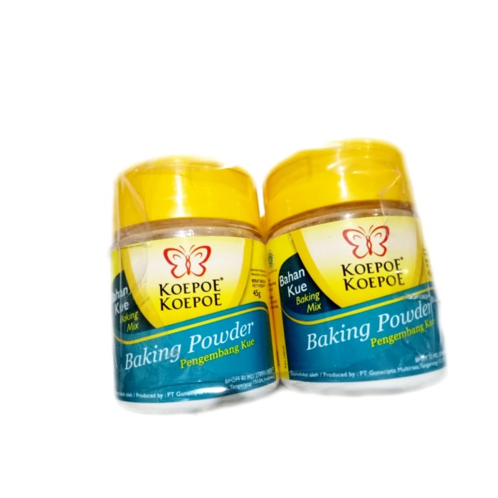 

d00gg Baking Powder Kopoe Kupu 45 Gram / Pengembang Kue Xz20X1Z11