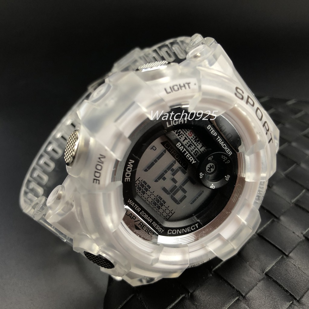 Jam Tangan Pria Transparan Jam Tangan Dualtime Jam Tangan Sport Fashion