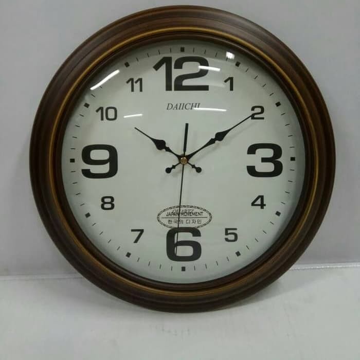 jam dinding kayu WD 518 SEIKO MOVMEN