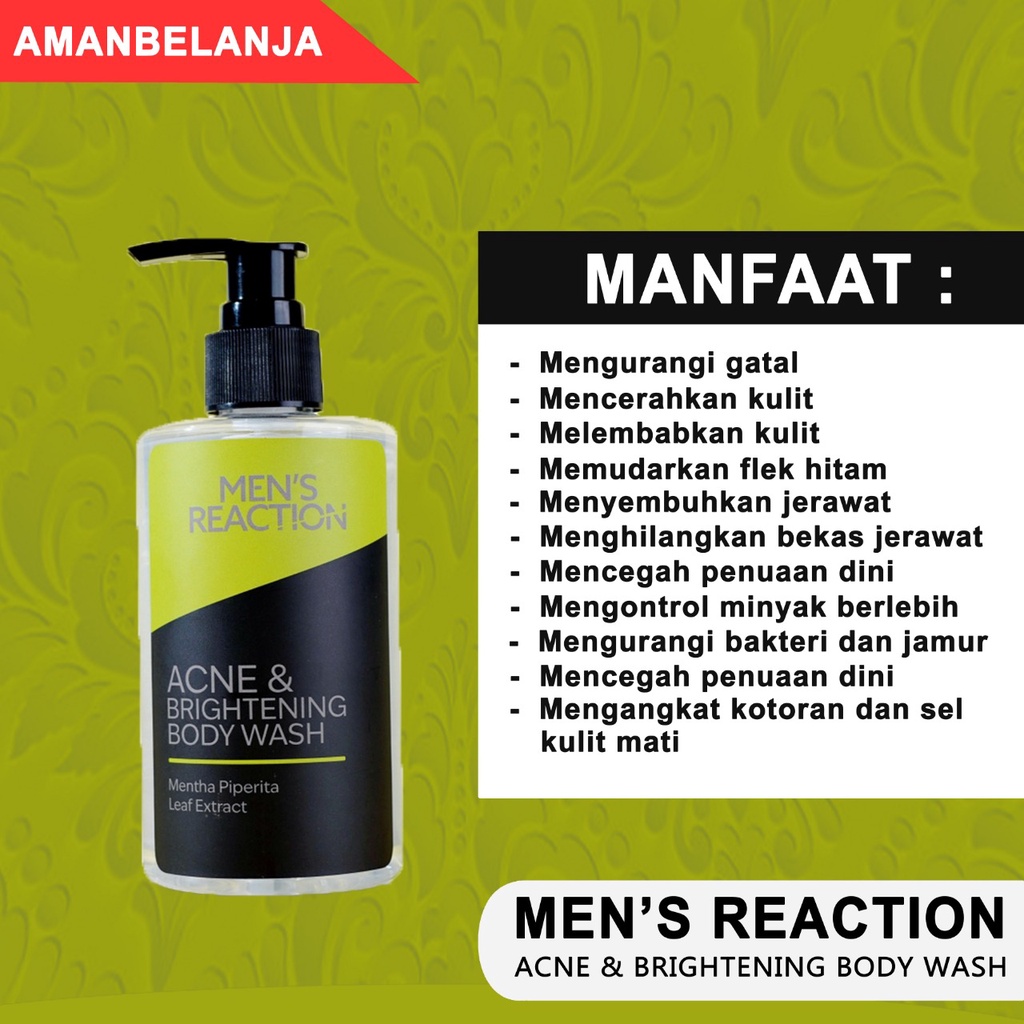 Men's Reaction Acne Brightening Body Wash Original