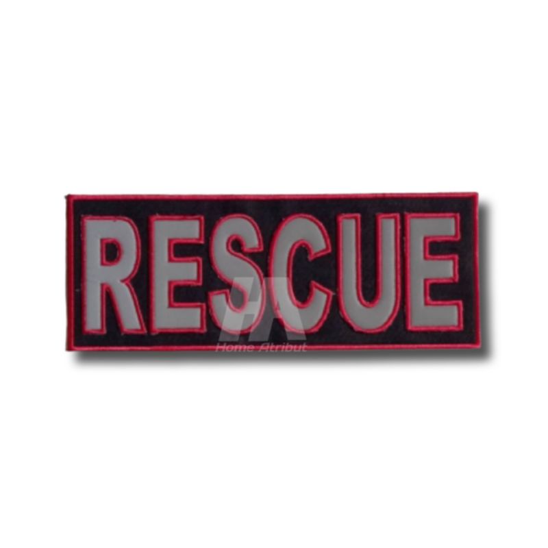 Pacth Logo bordir RESCUE