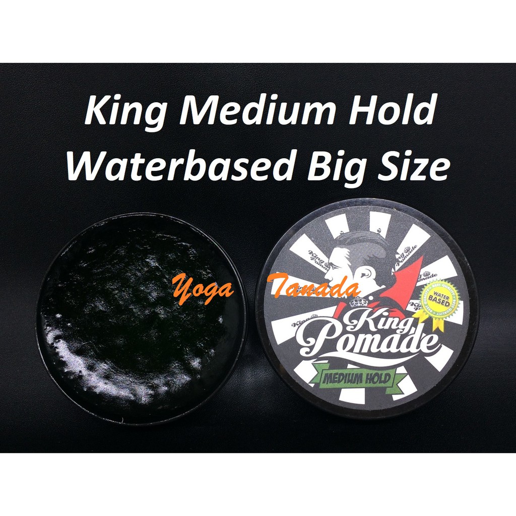 KING POMADE WATERBASED MEDIUM HOLD 2.8 OZ AROMA MELON BPOM