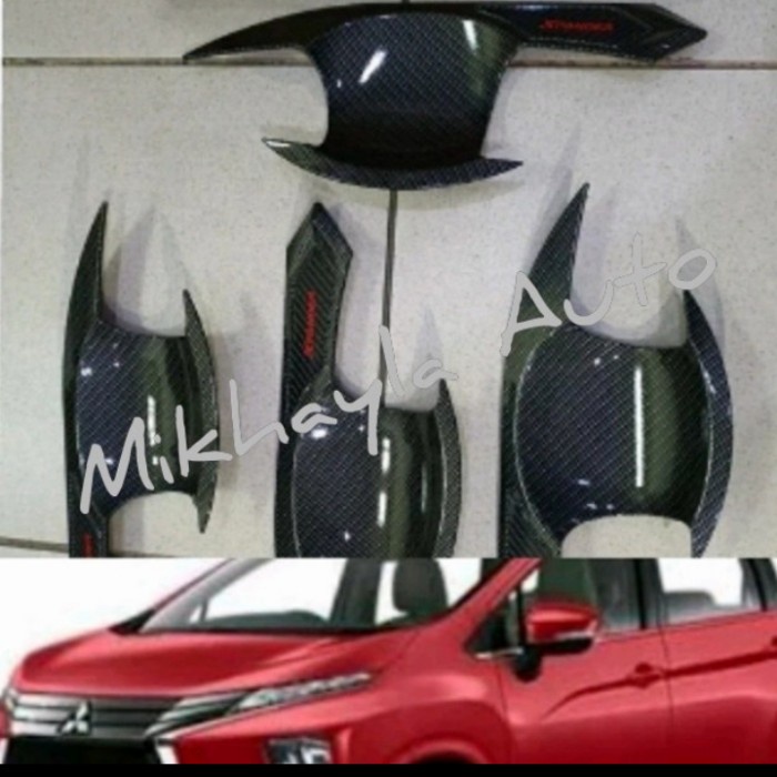 Outer Mangkok Pintu Carbon Mitsubishi Xpander
