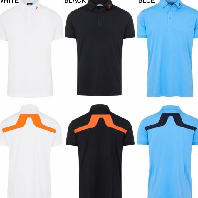 Men Polo shirt golf j.lindeberg kaos olahraga j lindeberg golf pria Termurah