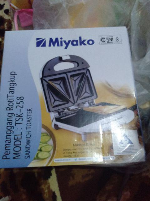 Pemanggang Roti Tangkup Miyako Tsk 258