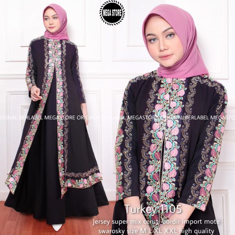 Gamis Abaya | Turkey 1105•Hawa 154